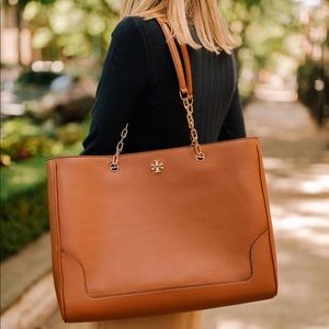 Tory Burch Marsden Pebble Leather Tote